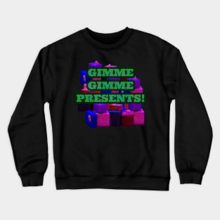 Gimme Gimme Presents Green Crewneck Sweatshirt